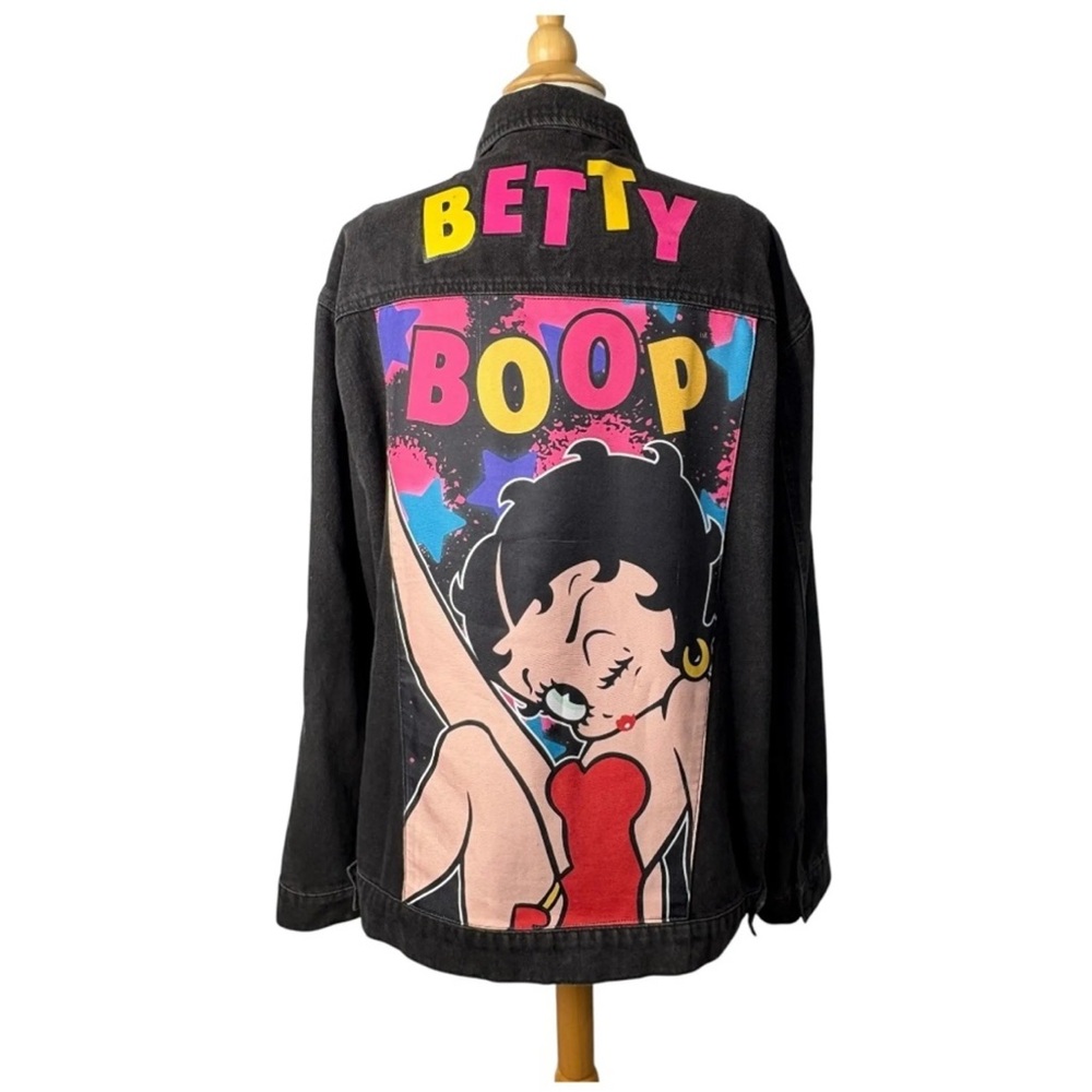 Betty Boop Graphic Denim Jacket